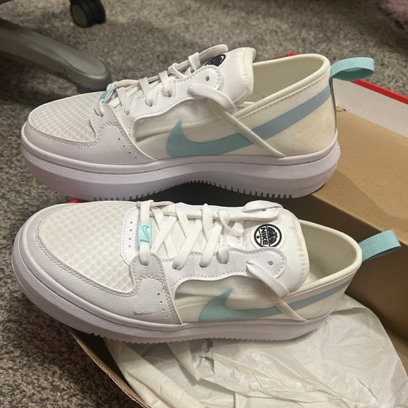 Nike Shoes - Nike Court Vision Alta TXT Size 9 white/Light Dew